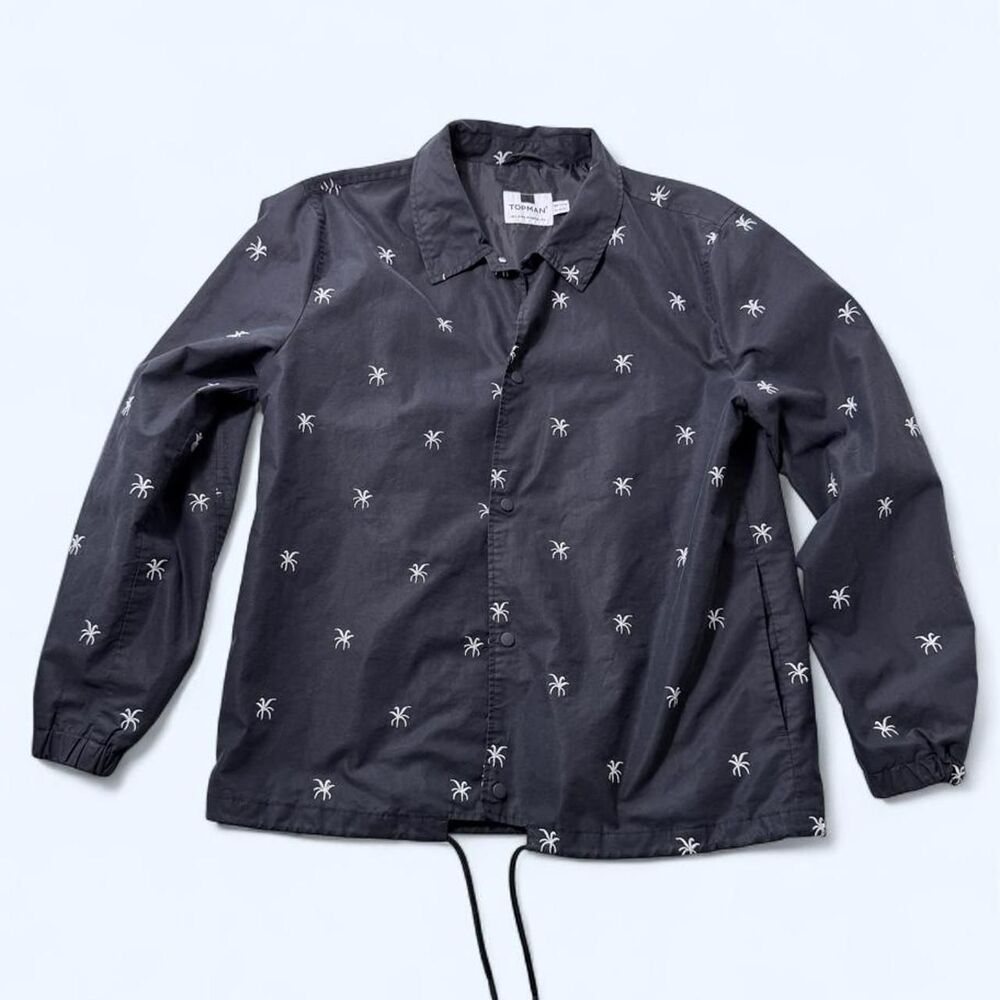 Topman Men's Black Jacket
